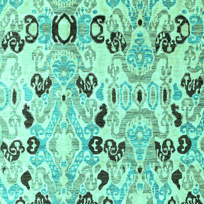 Oriental Turquoise Modern Rug, abs4143turq