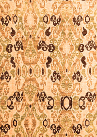 Oriental Orange Modern Rug, abs4143org