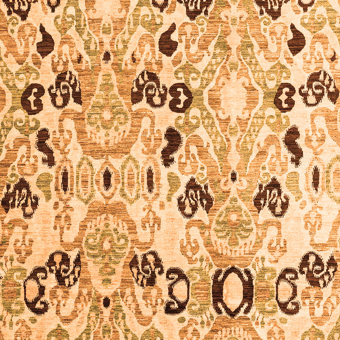 Oriental Orange Modern Rug, abs4143org