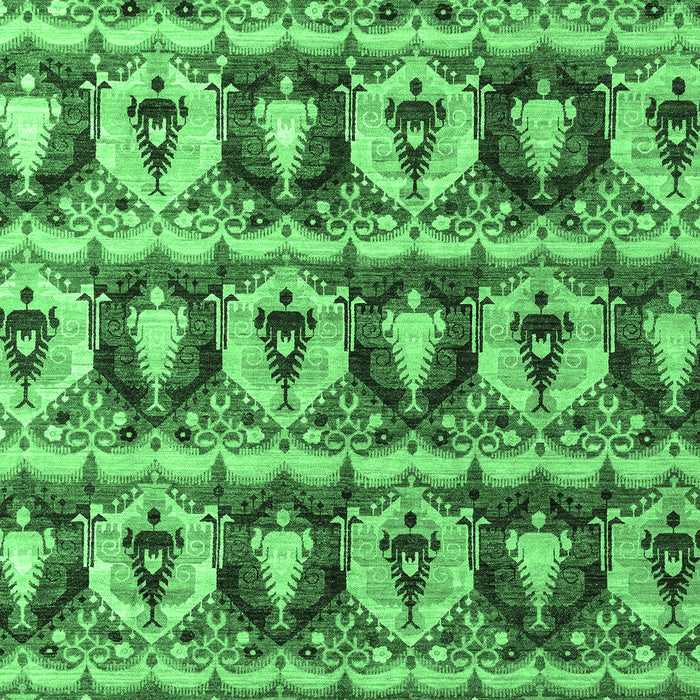 Oriental Emerald Green Modern Rug, abs4144emgrn