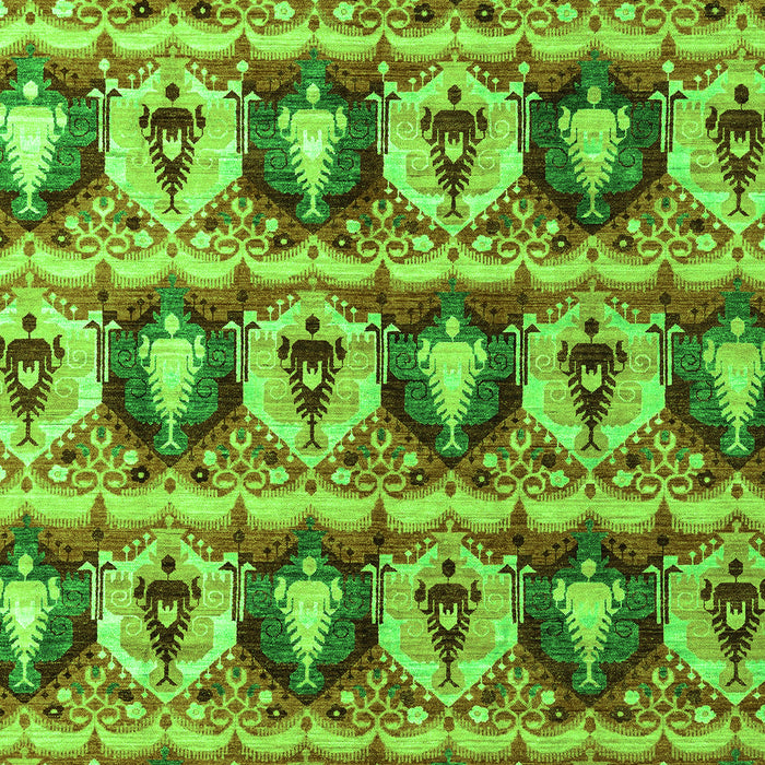 Oriental Green Modern Rug, abs4144grn