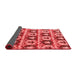 Oriental Red Modern Area Rugs