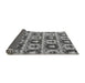 Sideview of Oriental Gray Modern Rug, abs4144gry