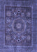 Oriental Blue Modern Rug, abs4145blu