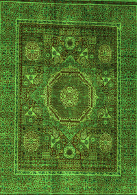 Oriental Green Modern Rug, abs4145grn