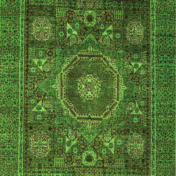 Oriental Green Modern Rug, abs4145grn