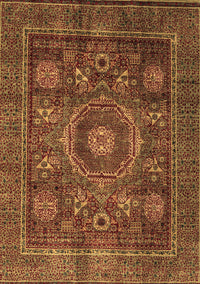 Oriental Brown Modern Rug, abs4145brn