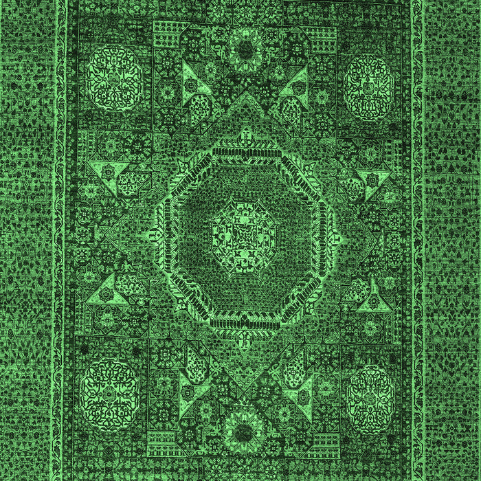 Oriental Emerald Green Modern Rug, abs4145emgrn