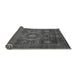 Sideview of Oriental Gray Modern Rug, abs4145gry