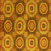 Square Oriental Yellow Modern Rug, abs4146yw