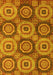 Oriental Yellow Modern Rug, abs4146yw