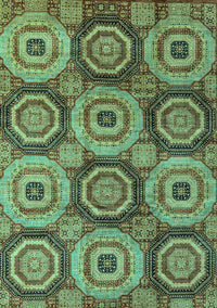 Oriental Turquoise Modern Rug, abs4146turq