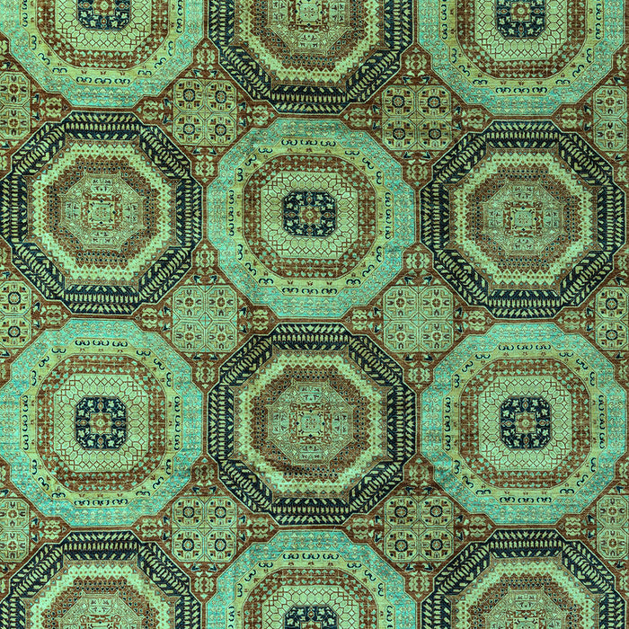 Oriental Turquoise Modern Rug, abs4146turq