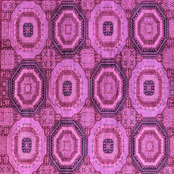 Square Oriental Purple Modern Rug, abs4146pur