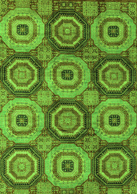 Oriental Green Modern Rug, abs4146grn