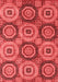 Oriental Red Modern Area Rugs