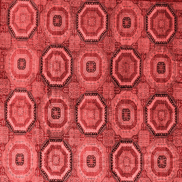 Machine Washable Abstract Red Modern Rug, wshabs4147red