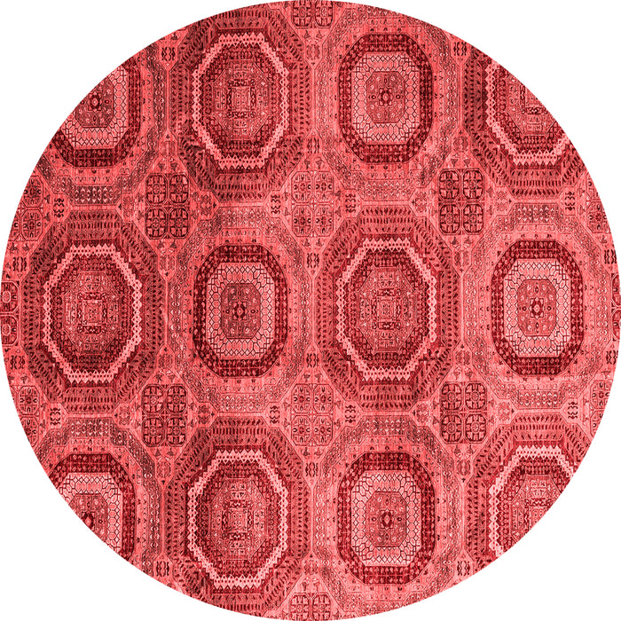 Abstract Red Modern Rug, abs4148red