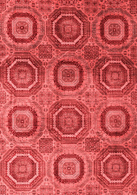 Abstract Red Modern Rug, abs4148red