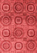 Abstract Red Modern Area Rugs