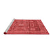 Modern Red Washable Rugs