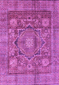 Abstract Purple Modern Rug, abs4149pur