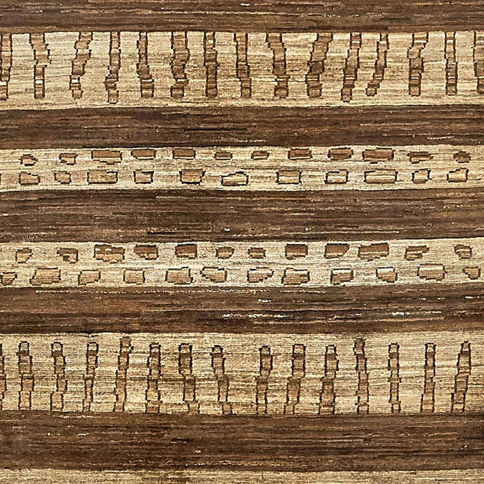 Abstract Saddle Brown Modern Rug, abs414