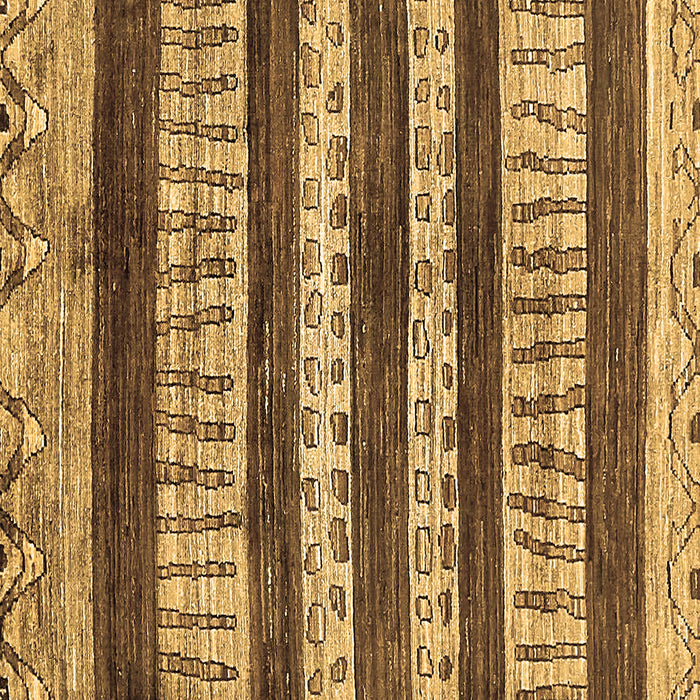 Square Abstract Brown Modern Rug, abs414brn