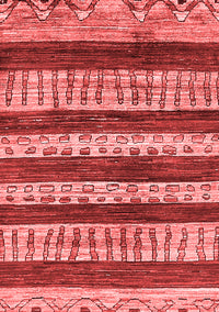 Abstract Red Modern Rug, abs414red