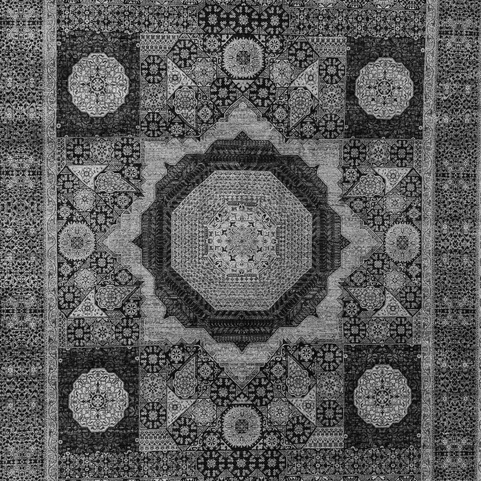 Abstract Gray Modern Rug, abs4150gry