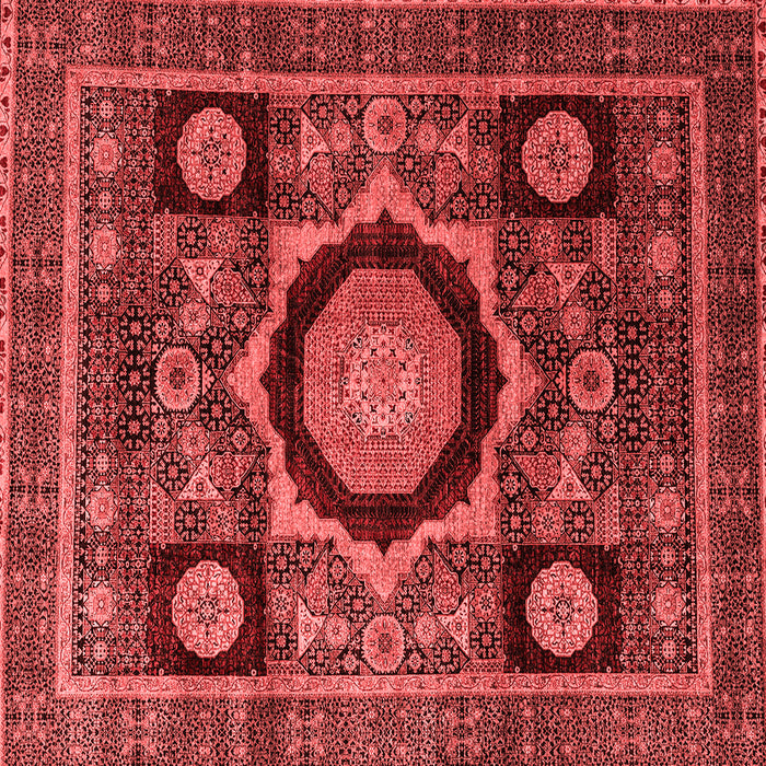 Abstract Red Modern Rug, abs4150red