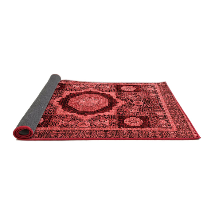 Abstract Red Modern Area Rugs