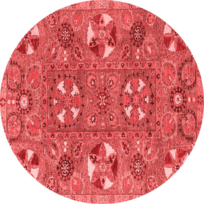 Abstract Red Modern Rug, abs4151red