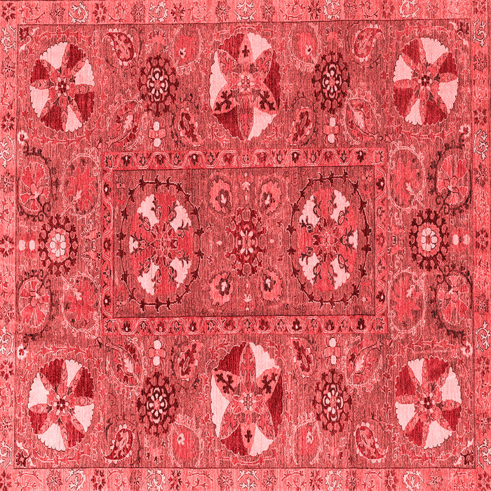 Abstract Red Modern Rug, abs4151red