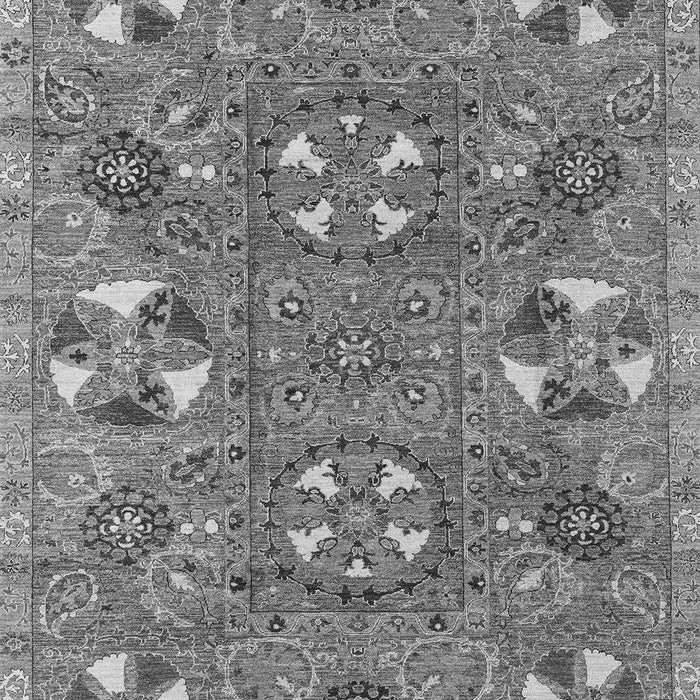 Machine Washable Abstract Gray Modern Rug, wshabs4151gry