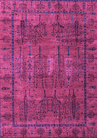 Abstract Purple Modern Rug, abs4152pur