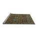 Sideview of Machine Washable Abstract Light Blue Modern Rug, wshabs4152lblu