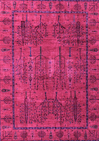 Abstract Pink Modern Rug, abs4152pnk