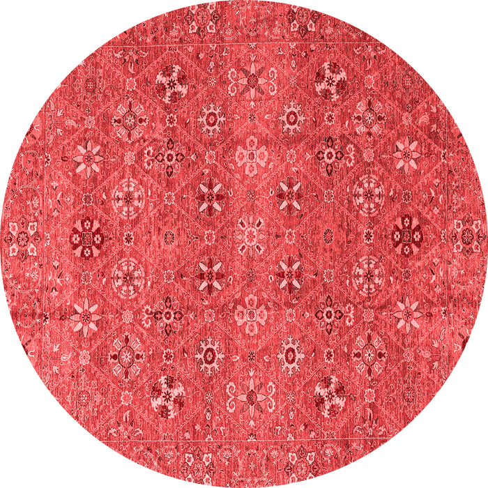 Machine Washable Abstract Red Modern Rug, wshabs4153red
