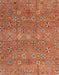 Abstract Red Modern Rug, abs4153