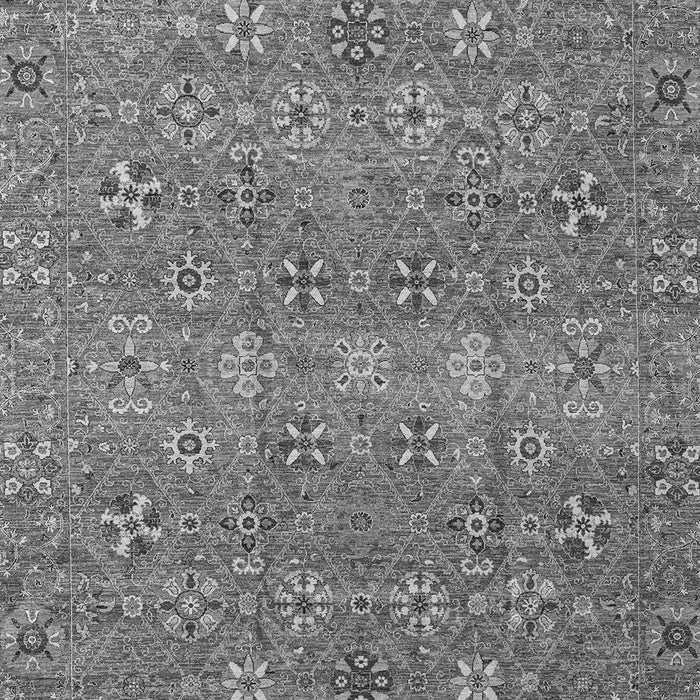 Abstract Gray Modern Rug, abs4153gry