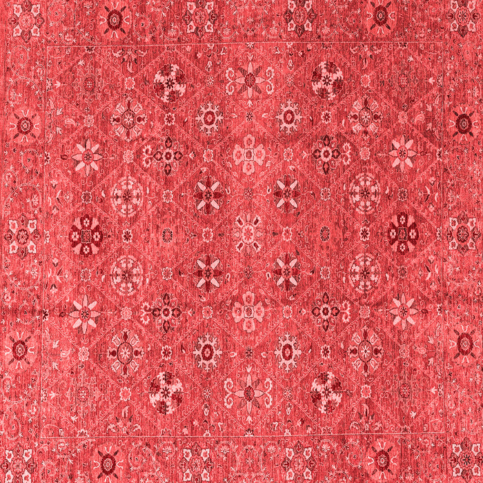 Machine Washable Abstract Red Modern Rug, wshabs4153red