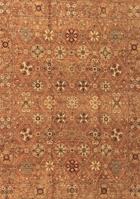 Abstract Brown Modern Rug, abs4153brn