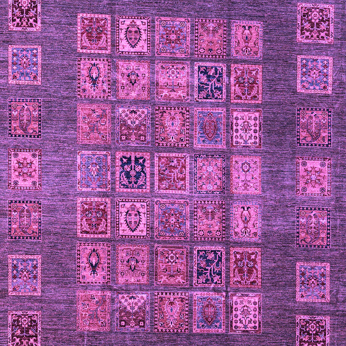 Machine Washable Abstract Purple Modern Area Rugs, wshabs4154pur