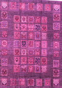 Abstract Pink Modern Rug, abs4154pnk