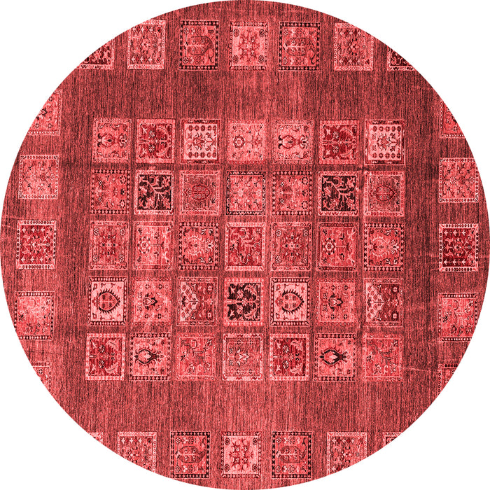 Machine Washable Abstract Red Modern Rug, wshabs4154red