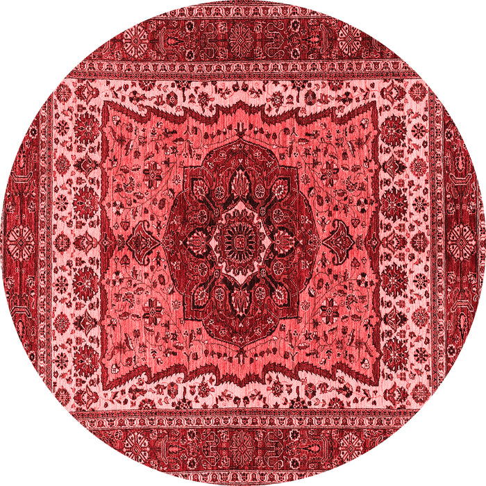 Machine Washable Abstract Red Modern Rug, wshabs4155red