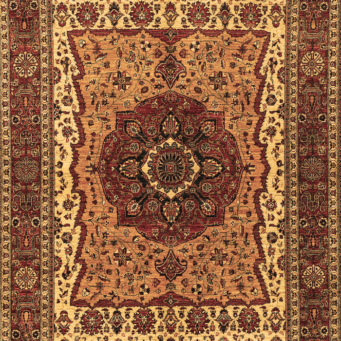 Abstract Brown Modern Rug, abs4155brn