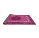 Sideview of Abstract Pink Modern Rug, abs4155pnk