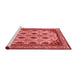 Modern Red Washable Rugs